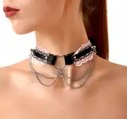 Кляпы, ошейники из кожи