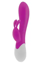 Вибратор-кролик S Pleasures Premium Corabi Rabbit, розовый, ушки для клитора, 16 режимов, нагрев photo 1