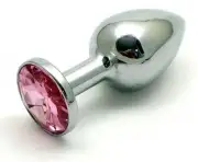 Анальные игрушки серебристый