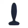 Анальная смарт-вибропробка с пульсацией Svakom Jordan Navy Blue, пульт ДУ photo 6