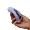 Накладной вибратор Fun Factory LAYA III soft violet, эффект постукивания пальцем photo 9