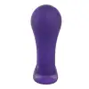 Анальная пробка Fun Factory BOOTIE, S, фиолетовая, диаметр 2,8 см, тонкий ограничитель photo 3