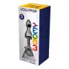 Металлическая анальна пробка Wooomy Lollypop Double Ball Metal Plug S, диаметр 2,8 см, длина 8,5 см photo 3