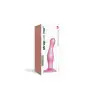 Насадка для страпона Strap-On-Me DILDO PLUG CURVY ROSE DRAGEE METALLIC - M photo 2
