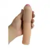 Насадка для увеличения члена CyberSkin 3 Xtra Thick Uncut Penis Extension, + 7,5 см photo 4