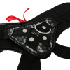 Трусы для страпона Sportsheets - Plus Grey & Black Lace Corsette Strap On photo 2