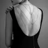 Украшение Bijoux Indiscrets Magnifique Back and Cleavage Chain - Silver photo 5