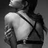 Портупея Bijoux Indiscrets MAZE - X Harness Black photo 4