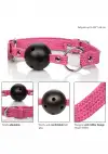 CalExotics Tickle Me Pink Ball Gag - кляп с шариком photo 2