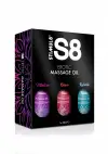 S8 Massage Oil Box - набор массажных масел, 3x 50 мл photo 5