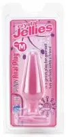 Анальная пробка BUTT PLUG PINK JELLY MEDIUM photo 6