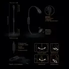 Вибратор на гибкой сцепке со стимуляцией пальчиком Dorcel DUAL EXPLORER photo 2