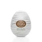 Мастурбатор-яйцо Tenga Egg Silky II с рельефом в виде паутины photo 1