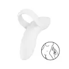 Вибратор на палец Satisfyer Bold Lover White, гибкий photo 1