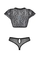 Комплект Passion LEAFA BIKINI black XXL/XXXL - ECO Passion photo 4