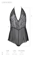 Боди Passion LEAFA BODY black XXL/XXXL - ECO Passion photo 5