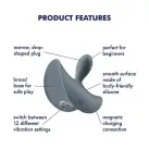 Анальная вибропробка Satisfyer Booty Absolute Beginners 2, для начинающих, вводимая часть 3,5 см photo 5