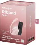 Смарт-виброяйцо Satisfyer Ribbed Petal Connect App Rose, управление со смартфона, пульт ДУ photo 7