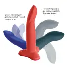 Фаллоимитатор Fun Factory LIMBA FLEX S, синий, гибкий, с эффектом памяти, подходит для точки G photo 6