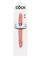 Двойной фаллоимитатор King Cock 12 Slim Double Dildo, 30х3,3 см photo 3