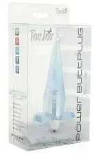 Анальный вибратор POWER BUTTPLUG BLUE photo 2