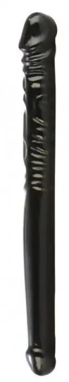 Фаллоимитатор двойной AC/DC DOUBLE DONG BLACK photo 1