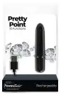 Вибропуля PowerBullet - Pretty Point Rechargeable Black photo 7