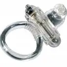 Эрекционная вибронасадка SILICONE SOFT COCKRING CLEAR photo 1