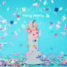 Фаллоимитатор с конфетти ADDICTION - PARTY MARTY - 7.5" - FROST & CONFETTI, 19 см, силикон photo 4