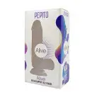 Прозрачный фаллоимитатор Alive Jelly Dildo Pepito, ТПЕ, присоска, диаметр 3,5см, длина 15,5см photo 2