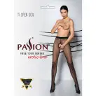 Колготки с открытым доступом, имитация ботфорт TIOPEN 009 black 3/4 (20 den) — Passion photo 5