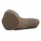 Фаллоимитатор TOPCO CYBERSKIN CYBER COCK WITH BALLS BROWN photo 4