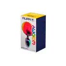 Анальная пробка Wooomy Filippi M, с пушистым хвостиком, диаметр 3,4 см, длина 8 см. photo 3