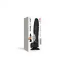 Реалистичный фаллоимитатор Strap-On-Me Sliding Skin Realistic Dildo Black - XXL, эффект подвижной photo 7