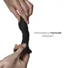 Дилдо с присоской Adrien Lastic Hitsens 5 Black, отлично для страпона, диаметр 2,4см, длина 13см photo 3