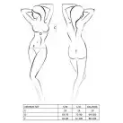 Комплект белья ORIHIME SET white XXL/XXXL - Passion: стрэпы: лиф и трусики photo 5