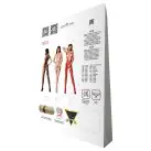 Откровенный бодистокинг с глубоким декольте Passion BS075 white photo 6