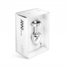 Анальная пробка со стразом Diogol ANNI round silver Карбонадо 25мм photo 2