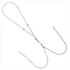 Украшение для сосков Art of Sex - Nipple Clamps Arrow, цвет фиолетовый photo 2