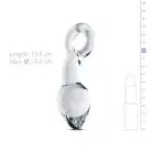 Стеклянный стимулятор простаты Gildo Glass Prostate Plug No. 13 photo 2