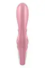 Смарт вибратор кролик Satisfyer Hug Me Pink, 2 мотора, диаметр 4,2см, широкая клиторальная часть photo 5