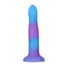Светящийся в темноте фаллоимитатор ADDICTION Rave 8″ Glow in the Dark Dildo Blue Purple, 20,3 см photo 3