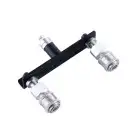 Двойной коннектор для секс-машин Hismith Quick Connector Adapter with Double Head, система KlicLok photo 6