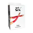 Виниловые миттинки Art of Sex - Lora длинные, размер L, цвет черный photo 4