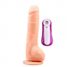 Вибромассажер JEFF STRYKER 8.9 Vibrating Dildo/PVC+ABS Flesh  photo 1