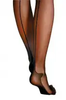 Чулки Anne Dales FLORA T2 Black photo 2