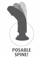 Вибратор Vibrating King Cock 7 with Balls, 12,7х4,1 см photo 5