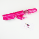 Вибратор кролик с функцией ротации, 23,5смХ3,2см photo 6