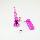 Анальная цепочка с мультискоростной вибрацией, 17смХ3см photo 4