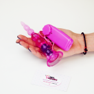 Анальная цепочка с мультискоростной вибрацией, 17смХ3см photo 3